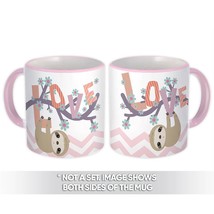 Love Sloth : Gift Mug Hanging Cute Friend Valentines - £12.70 GBP