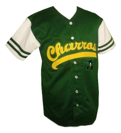 Kenny powers  55 charros eastbound and down tv baseball jersey button down green  1