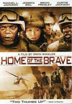 Movie Home of the Brave DVD Action and Adventure Samuel Jackson Biel - £5.55 GBP