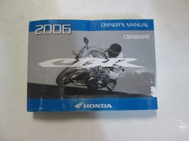 2006 Honda CBR600RR CBR 600 RR Owners Operators Owner Manual FACTORY Bra... - £39.84 GBP