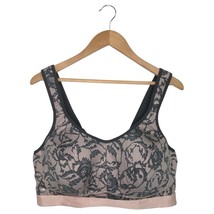 Sport by Cacique Womens 44DD High Impact Underwire Floral Sports Bra Pin... - $21.77