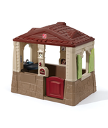 Neat &amp; Tidy Cottage II Brown Playhouse Plastic Kids Outdoor Toy - €158,36 EUR