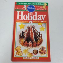 Vintage 1991 Pillsbury Holiday Cookies Gifts Sweets Eats Cookbook Recipes - £10.43 GBP