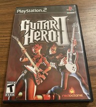 Guitar Hero 2 PS2 (Sony Playstation 2, 2006) Complete in Box (CIB) Tested - £2.24 GBP