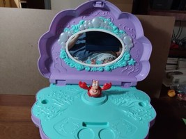 Disney Princess The Little Mermaid Ariel Desktop Vanity Playset Lights Sounds - £39.52 GBP