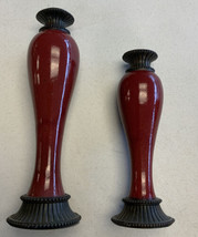 Partylite Pair Of Moroccan Spice Candlesticks Candle Holders Retired - £12.33 GBP