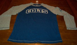Indianapolis Colts Nfl Football Long Sleeve T-Shirt Large New w/ Tag - £19.88 GBP
