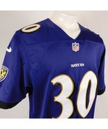 Baltimore Ravens Nike On Field Purple Jersey 30 Ken DIXON Sz XXL Stitched - $35.99