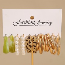 17KM 18Pcs/Set Butterfly Earrings Set for Women Vintage Metal Gold Color Earring - $11.38