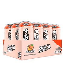 Energy Drink - Peaches - 16 fl oz. (12 Cans) - $74.48