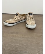 Sperry Top-Sider Women J 10-CH171 Canvas Slip On Beige &amp; White Flower Sh... - $475.17 MXN