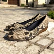 Dr. Scholl&#39;s Comfort Shoes Kendall Wedges Snake Print Women’s Size 6 - $29.69