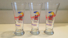 Anheuser-Busch Bud Light Spuds Mackenzie 1987 Beer Glasses Set of 3 - £15.53 GBP