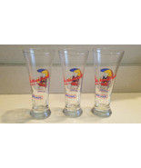 Anheuser-Busch Bud Light Spuds Mackenzie 1987 Beer Glasses Set of 3 - £15.78 GBP