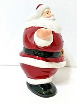 Sakura Santa Creamer Hand Painted 6&quot; Tall x 5 1/2&quot; Handle To Spout - £11.82 GBP