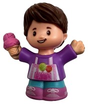 Fisher Price Little People Candy Shop Apron Ice Cream Mom Girl 2.5&quot; ~2018 - £4.74 GBP