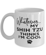 Shih Tzu Dog Lovers Coffee Mug - Funny 11 oz Tea Cup For Friends Office  - $13.95