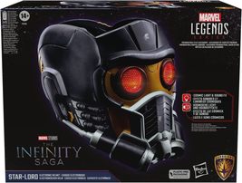 Marvel Legends Star-Lord Premium Electronic Roleplay Helmet with Light Sound FX - £78.09 GBP