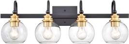 The Hydelite Globe Bathroom Light Fixture Is A Four-Light Wall Sconce With A - £85.39 GBP