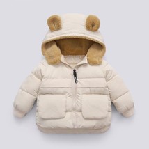 Baby Girls en Thicken  Hooded Outerwear Winter Jacket Coat  Kids Outerwear Cotto - £62.81 GBP