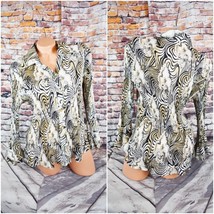 Cato XL Sublimation Animal Print Top Shirt Blouse - £20.98 GBP