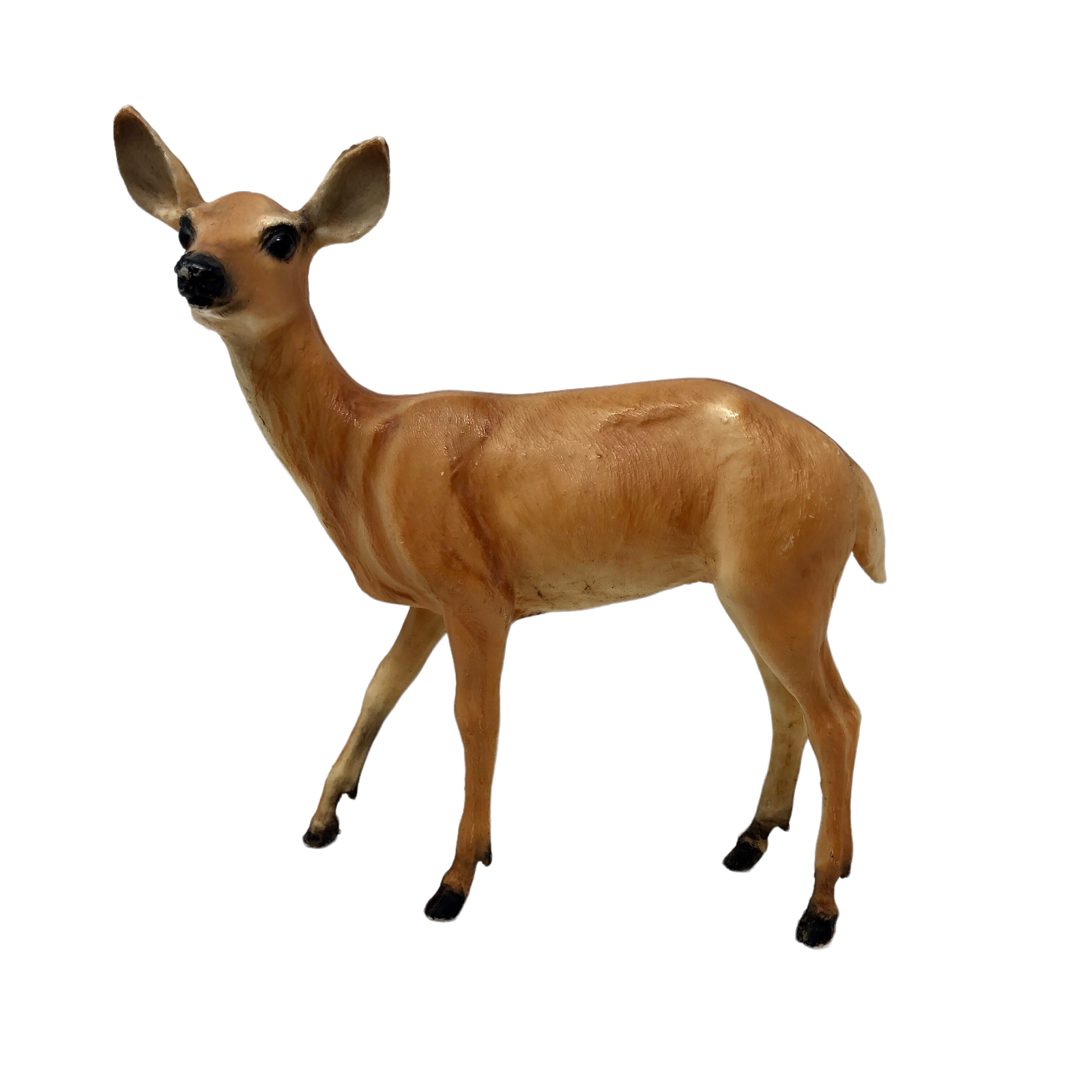 VTG Breyer Doe # 32 Whitetail Deer Figurine White Underside Black Muzzle - $34.64