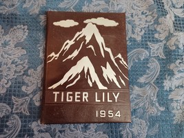 Port Allegany PA Port Allegany High School Yearbook Tiger Lily 1954 Copy #2 - £19.52 GBP