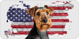 AIREDALE TERRIER DOG CAN PERSONALIZE NOVELTY METAL LICENSE PLATE B - $12.86+