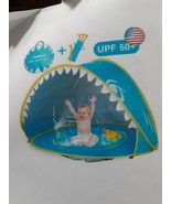 GeeKid Beach Tent Pop Up  shark Portable Shade Pool UV Protection  Shelt... - $39.34 CAD