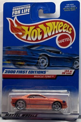 Primary image for Hot Wheels #84 First Editions 24/36 MUSCLE TONE Orange 1999
