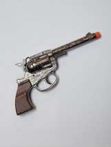 Gonher Retro Cowboy Paper Roll Cap Gun Revolver Length: 7.5 inches - Made in Spa - £19.54 GBP