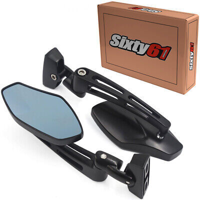 GSXR 1000 Mirrors Black 2001-2021 2022 2023 2024 2025 Convex Adjustable ... - $64.98