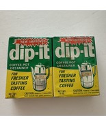 Dip-It Coffee Pot Destainer Plastic Cup Cleaner Powder Old Stock Sealed ... - $86.42 CAD