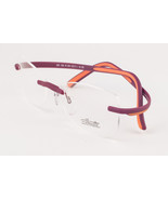SILHOUETTE 1565 Purple Rimless Eyeglasses 406051 53mm SMALL - $151.05