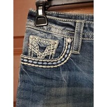 Women&#39;s Vigoss Bootcut Jeans Heritage Fit Flap Embroidered Pockets - $24.75