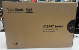 Viewsonic VA2447-MHU 24&quot; Full HD 1080p USB-C Monitor - $118.80