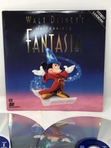 Walt Disney Masterpiece FANTASIA on 2 LaserDisc with Extended Play Micke... - £11.64 GBP