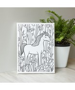 Happy Horses Canvas Board 4-Pack – 8&quot;x10&quot; Pre-sketched Fun for Creative ... - $38.00
