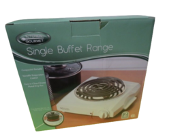 Kitchen Gourmet Single Buffet Range Compact Portable New In Open Box - £13.41 GBP