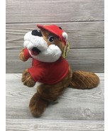 Buc-ee&#39;s 10&quot; Plush Beaver Mascot Stuffed Animal by JAAG with Shirt and C... - €12,07 EUR