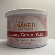 Too Naked Hair Removal - Luxury Cream Wax 14oz / 400 ml Sealed - $21.68