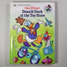 Donald Duck At The Toy Store Hardcover Book  Golden Easy Reader VTG - $15.96