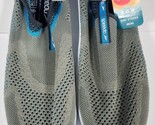 Speedo Adult Mens Water Shoes Beach Shoes Size Medium 9-10 Grey / Teal NEW - $19.79