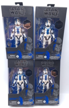 Star Wars Black Series 6&quot; Stormtrooper Commander Figures Lot x4 NEW - £21.26 GBP
