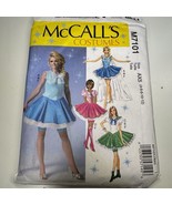 McCalls 7101 Moon Fairy Sailor Cape Dress Costume Pattern Cut To Size 4 ... - $10.29