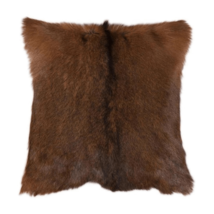 Goat Fur Beauty Pillow 18"x18" - $250.24 CAD