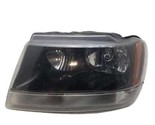 Driver Headlight Smoke Tint Dark Background Fits 02-04 GRAND CHEROKEE 38... - £50.11 GBP