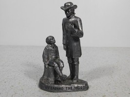 Michael Ricker Spreading The Word Pewter Figurine #103 - $59.40