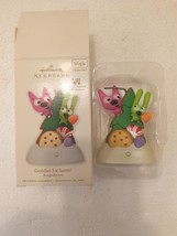 Pair of Hallmark Keepsake Ornament Hoops And Yoyo Goodies For Santa Christmas - £11.27 GBP