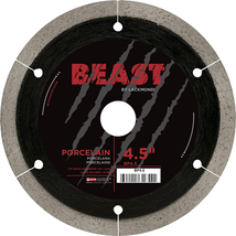 Lackmond Beast Pro Porcelain Saw Blade - 4-1/2&quot; Hard Tile Cutting Tool with Thin - £35.37 GBP